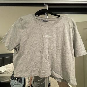 Zara T-shirt cropped